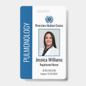 Persoonlijke Logo en foto-ID van het ziekenhuis Badge (Front)