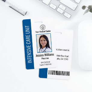 Persoonlijke Logo en foto-ID van het ziekenhuis Badge