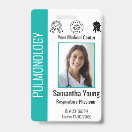 Persoonlijke Logo en foto-ID van het ziekenhuis Badge