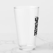 Persoonlijke Logo en Tekst Bierglazen Glas (Rechts)