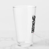 Persoonlijke Logo en Tekst Bierglazen Glas (Rechts)