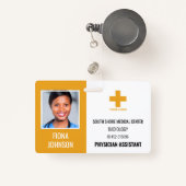 Persoonlijke Logo foto-ID van medisch medewerker Badge (Voorkant met intrekbare)