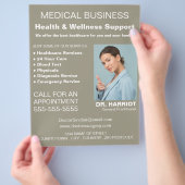 Persoonlijke Logo, huisarts, verpleegster Flyer (Hand)