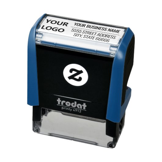 Persoonlijke Logo Naam Adres Zelfinkende Stempel (Product)