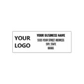 Persoonlijke Logo Naam Retouradres Stempel (Design)