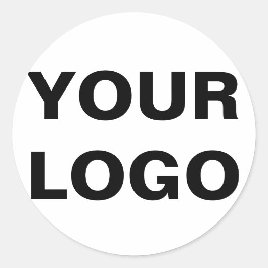 persoonlijke logo stickers bulk bestelling (Voorkant)