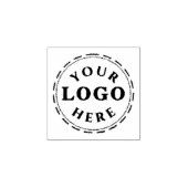 Persoonlijke Logo/Symbool/Afbeelding 1"x1" formaat Rubberstempel (Afrduk)