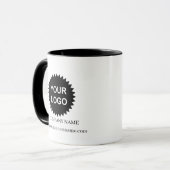 Persoonlijke Logo-Tone Co voor zakelijke promotie Mok (Voorkant links)