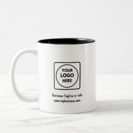 Persoonlijke Logo Tweekleurige Bedrijfs Promotiebe Koffiemok