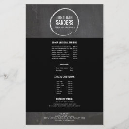 PERSOONLIJKE LOGO VAN DE OPLEIDER FLYER