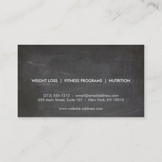 PERSOONLIJKE LOGO VOOR OPLEIDING VISITEKAARTJE (Achterkant)