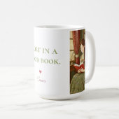 Persoonlijke “Lost in a Good Book” mok (Voorkant rechts)