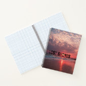 Persoonlijke Lost Shores Beach Sunrise Notitieboek (Binnen)