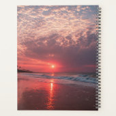 Persoonlijke Lost Shores Beach Zonsopgang Planner (Achterkant)
