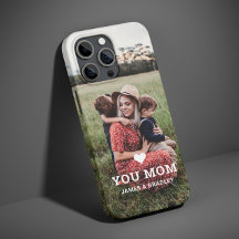 Persoonlijke 'Love You Moeder' Foto Hart
