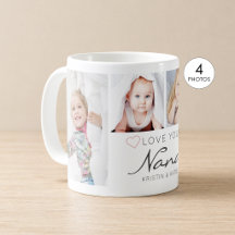 Persoonlijke LOVE YOU NANA Handgeschreven 4 Foto