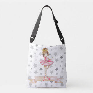 Persoonlijke Lovely Ballerina - Ballet Bag Crossbody Tas