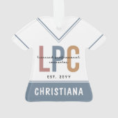 Persoonlijke LPC-licentieverlener voor professiona Ornament (achterkant)