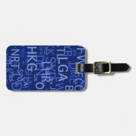 Persoonlijke luchthavencodes bagagelabel