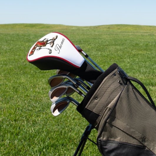 Persoonlijke Lucky 7 Golf Head Cover (Insitu)