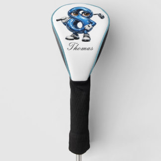 Persoonlijke Lucky 8 Golf Head Cover