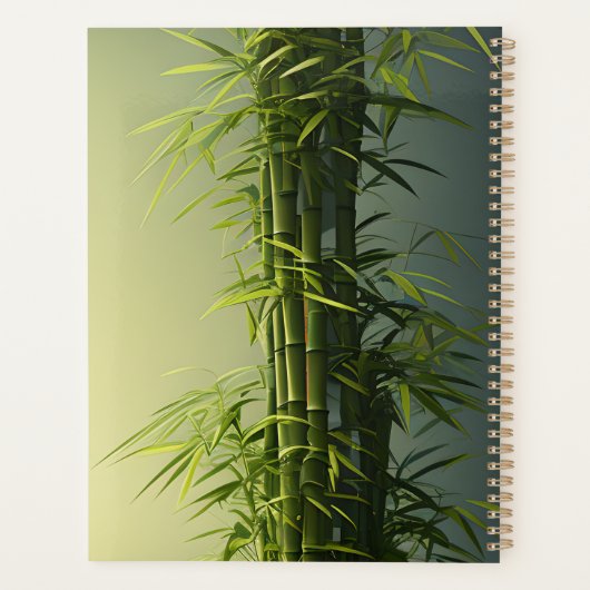 Persoonlijke Lucky Bamboo Planner (Achterkant)