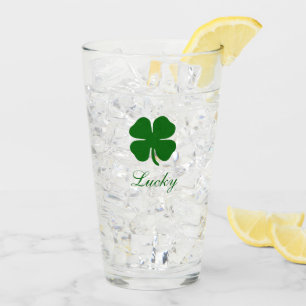 Persoonlijke Lucky Clover Glas