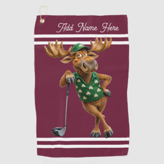 Persoonlijke Lucky Moose Golfhanddoek