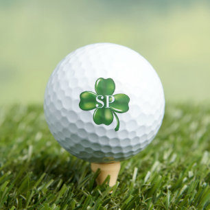 Persoonlijke Lucky Shamrock 4 Leaf Clover Golfballen
