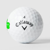 Persoonlijke Lucky Shamrock Golf Balls Golfballen (Logo)