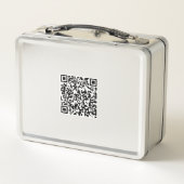 Persoonlijke lunchbox met scanbare QR-code (Achterkant)