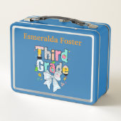 Persoonlijke lunchbox voor de derde klas (Achterkant)