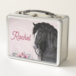 Persoonlijke lunchbox voor de paardenliefhebber