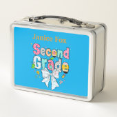 Persoonlijke lunchbox voor het tweede leerjaar (Achterkant)