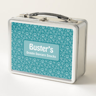 Persoonlijke lunchbox voor hondendagopvang