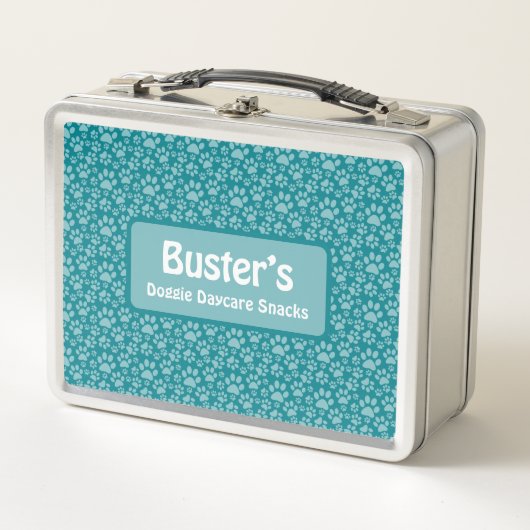 Persoonlijke lunchbox voor hondendagopvang (Voorkant)