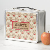 Persoonlijke lunchbox voor hondendagopvang (In situ)