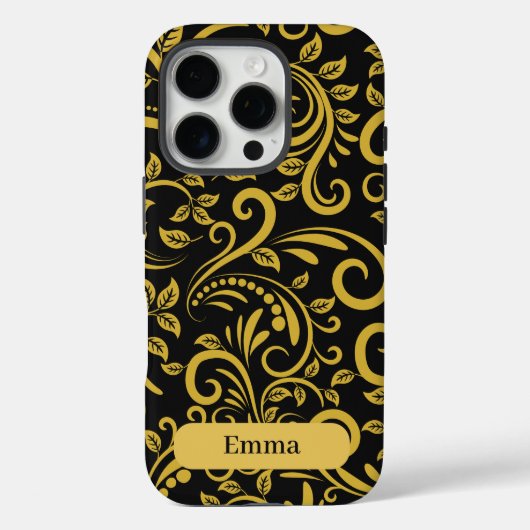 Persoonlijke luxe bloem telefoonhoesje Case-Mate iPhone case (Achterkant)