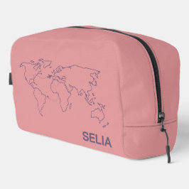 Persoonlijke luxe deluxe reiskit toilettasje