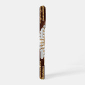 Persoonlijke luxe monogramletter iPhone 16 hoesje (Rechterkant)