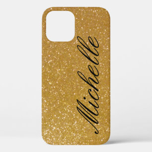 Persoonlijke luxe nep gouden glitters iPhone 12 ho Case-Mate iPhone Case
