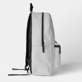Persoonlijke luxe pinstripen rugzak (Links)