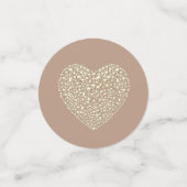 Persoonlijke luxe velvet verjaardag confetti 16th (Kleine voorkant)