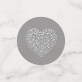 Persoonlijke luxe velvet verjaardag confetti 16th (Kleine voorkant)