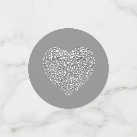 Persoonlijke luxe velvet verjaardag confetti 16th (Kleine voorkant)