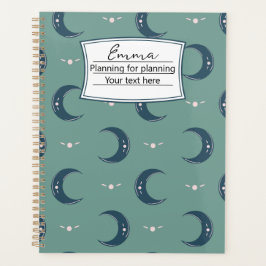 Persoonlijke Maanpatroon Planner 8.5x11