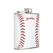 Persoonlijke maatbol Baseball Heupfles (Rechts)