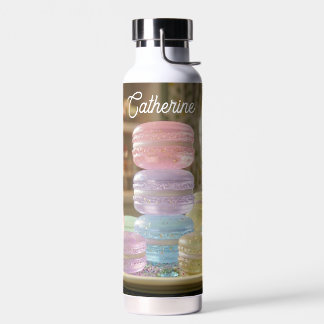 Persoonlijke Macaron Koekjes van Glas Waterfles