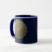 Persoonlijke Madinah Rosette Islamitische Kunst Mok (Voorkant links)