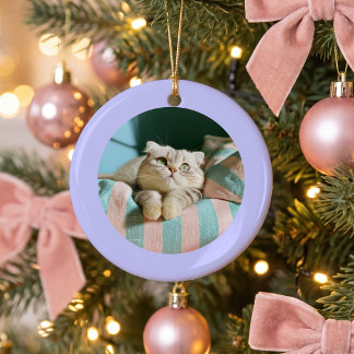 Persoonlijke Maerle Steenrode Ronde Rand Foto Keramisch Ornament